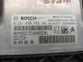 Recambio de centralita motor uce para citroën c3 ii 1.4 referencia OEM IAM 9807886180 0281030545 BOSCH