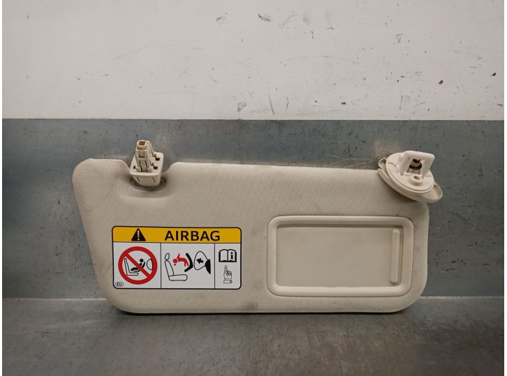 Recambio de parasol derecho para lexus ct (zwa10_) 200h (zwa10_) referencia OEM IAM 7431076300A1 7431076300A1 