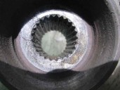 Replacement front left steering knuckle for Fiat Brava (182) 1.9 turbodiesel OEM IAM reference 46519866 