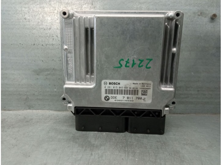 Recambio de centralita motor uce para bmw 3 coupé (e92) 320 d referencia OEM IAM 7811700 0281015043