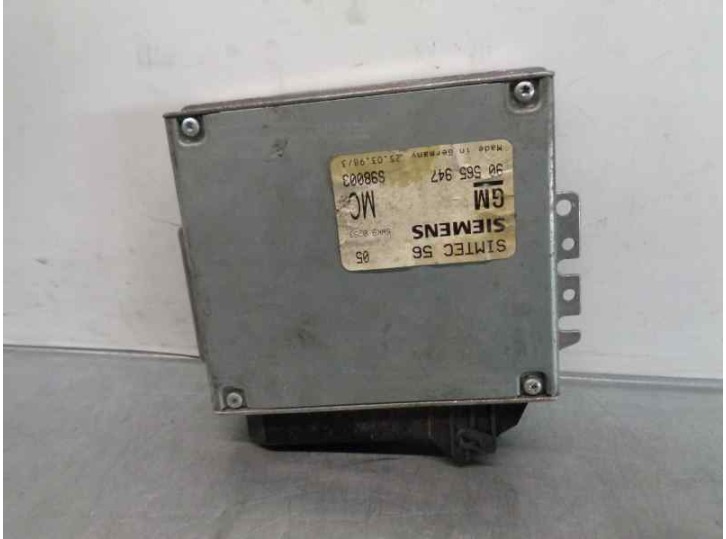 Recambio de centralita motor uce para opel omega b 2.0 16v cat (x 20 xev / l34) referencia OEM IAM 90565947 