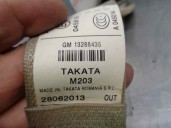 Replacement rear left seat belt for Opel Insignia saloon 2.0 CDTi cat OEM IAM reference 13288435 5 DOORS