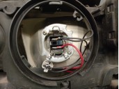 Recambio de faro izquierdo para renault laguna ii (bg0) 1.6 referencia OEM IAM 8200002845 89004687 5 PUERTAS