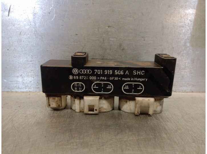 Recambio de caja precalentamiento para volkswagen sharan (7m8) 1.9 tdi referencia OEM IAM 701919506A 898726000 