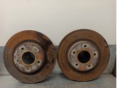 Recambio de disco freno delantero para jeep compass 2.4 16v cat referencia OEM IAM 5105514AA  