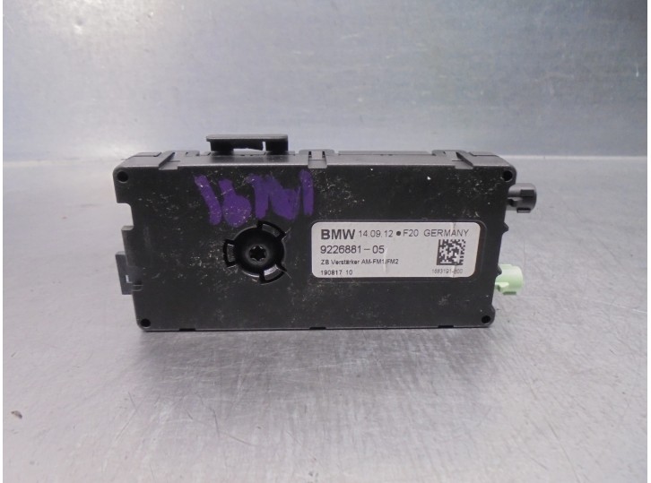 Recambio de amplificador para bmw serie 1 lim. (f20) 2.0 turbodiesel referencia OEM IAM 9226881 