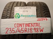 Recambio de neumatico/s para kia xceed (cd) 1.6 crdi 115 referencia OEM IAM 23545R1898W CONTINENTAL PREMIUMCONTACT 6