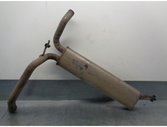 Recambio de tubo escape trasero para peugeot 107 1.4 hdi cat (8ht / dv4td) referencia OEM IAM 1730G9 1YV01 CESTA 6