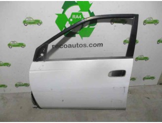 Recambio de puerta delantera izquierda para toyota prius (nhw11) básico referencia OEM IAM 6700247010 BLANCA 4 PUERTAS