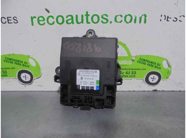 Recambio de centralita cierre para mercedes-benz clase a (w169) 2.0 cdi cat referencia OEM IAM A1698207026 