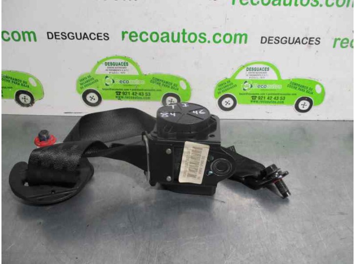 Recambio de cinturon seguridad trasero izquierdo para kia venga 1.4 cat referencia OEM IAM 898101P000 