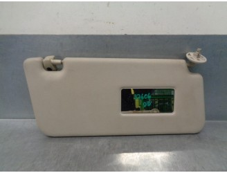 Recambio de parasol derecho para mg mg zr 1.4 16v cat referencia OEM IAM EDQ106000LUM  