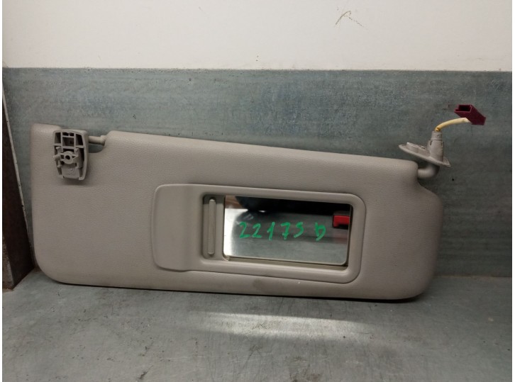 Recambio de parasol derecho para bmw 3 coupé (e92) 320 d referencia OEM IAM 51166957338 51166957338 