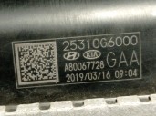 Recambio de radiador agua para kia picanto iii (ja) 1.0 referencia OEM IAM 25310G6000 A80067728