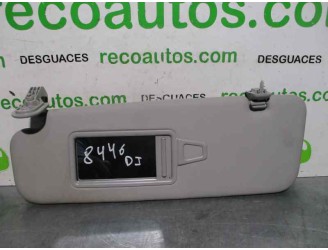 Recambio de parasol izquierdo para kia venga 1.4 cat referencia OEM IAM 852101P000ED  