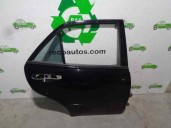 Replacement rear right door for Lexus IS200 (GXE10) 2.0 CAT OEM IAM reference 6700353011 BLACK 4 DOORS