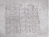 Recambio de molduras delanteras para nissan atleon nissan atleon referencia OEM IAM 623819X000  