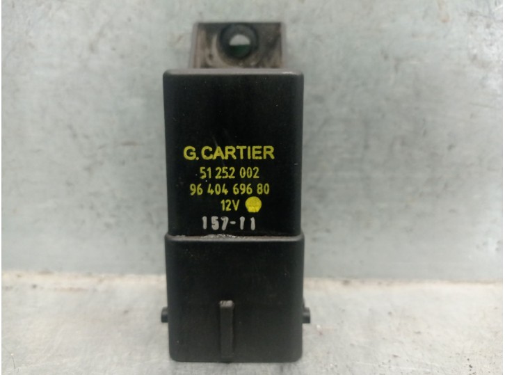 Recambio de caja precalentamiento para citroën jumpy ii furgoneta 2.0 hdi 120 referencia OEM IAM 9640469680 51252002G.CARTIER