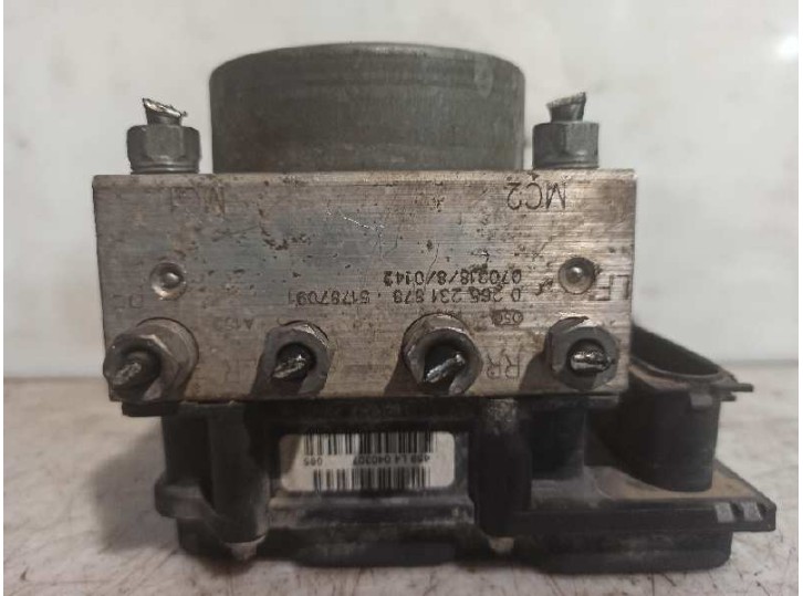 Recambio de abs para fiat grande punto (199) 1.3 16v jtd cat referencia OEM IAM 51787091 0265231878 BOSCH