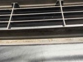 Replacement front grille for Chrysler Voyager (ES) 3.3 CAT OEM IAM reference 4576738 