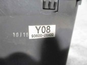 Replacement dashboard light switch for Hyundai Santa Fe (SM) 2.7 V6 cat OEM IAM reference 9360026400 