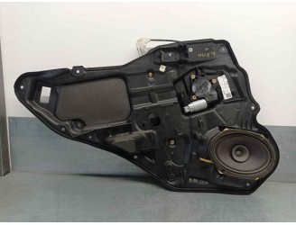 Replacement rear left window regulator for Mazda 6 Saloon (GG) 2.0 Diesel CAT OEM IAM reference GP9A7397XA 6 PINS 4 DOOR
