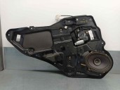 Replacement rear left window regulator for Mazda 6 Saloon (GG) 2.0 Diesel CAT OEM IAM reference GP9A7397XA 6 PINS 4 DOOR