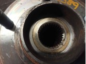 Recambio de mangueta delantera izquierda para chevrolet cruze hatchback 2.0 diesel cat referencia OEM IAM 13319482  