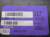 Recambio de modulo electronico para chevrolet trans sport 3.4 v6 cat referencia OEM IAM 10427831 