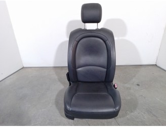 Recambio de asiento delantero derecho para citroën c6 2.7 v6 hdi fap cat (uhz / dt17ted4) referencia OEM IAM 4862391 CUERO NEGRO