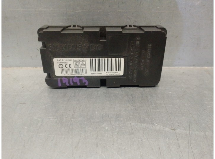 Recambio de modulo electronico para citroën c6 2.7 v6 hdi fap cat (uhz / dt17ted4) referencia OEM IAM 9660499380 