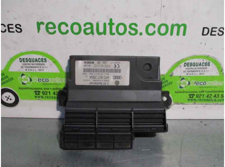 Replacement electronic module for Audi A6 Allroad Quattro (4FH) 3.0 V6 24V TDI OEM IAM reference 4F0907280A F005S00102 BOSCH