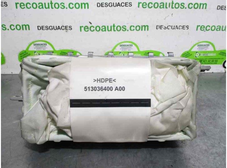 Recambio de airbag delantero derecho para tata indigo marina 1.4 referencia OEM IAM 513036400 
