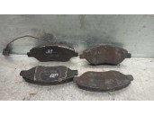 Recambio de pastillas de freno para alfa romeo mito (145) 1.3 jtd cat referencia OEM IAM 90R02A0160  