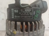 Replacement alternator for Audi S8 (D2) 4.2 V8 40V OEM IAM reference 077903015P 0123520031 BOSCH