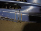 Recambio de paragolpes delantero para volvo c70 cabriolet 2.3 20v turbo cat referencia OEM IAM 8614512 AZUL CLARO 