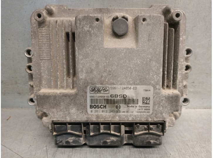 Recambio de centralita motor uce para ford fiesta (cbk) 1.6 tdci cat referencia OEM IAM 5S6112A650ED 0281012249 BOSCH