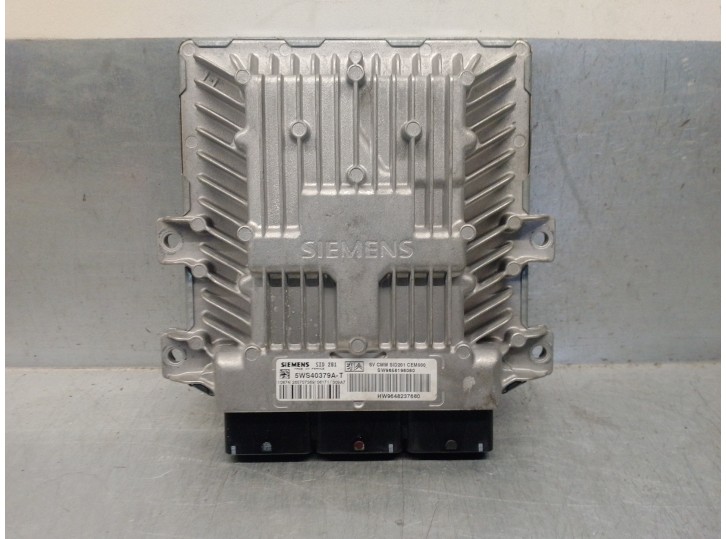 Recambio de centralita motor uce para citroën c6 2.7 v6 hdi fap cat (uhz / dt17ted4) referencia OEM IAM 9648237680 5WS40379A SIE