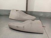 Recambio de asientos traseros para mercedes-benz clase c (w205) lim. 2.0 cgi cat referencia OEM IAM 4725553 TELA Y CUERO GRIS 4 