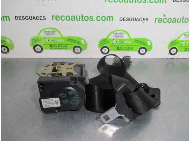 Recambio de cinturon seguridad delantero derecho para bmw x5 (e53) 4.4i automático referencia OEM IAM 8408752 