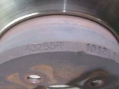 Recambio de disco freno trasero para chrysler voyager (rg) 2.5 crd cat referencia OEM IAM 4721023AF 43255R 83909