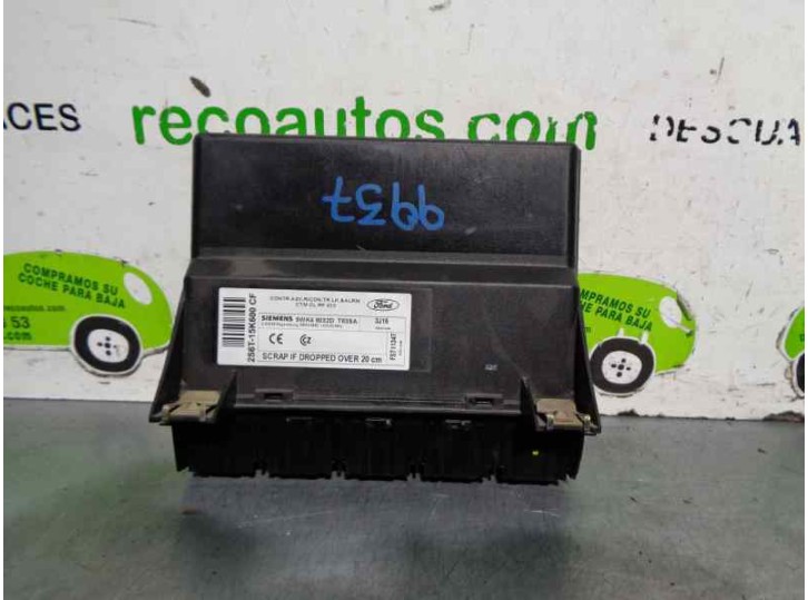 Recambio de centralita cierre para ford fusion (cbk) 1.6 16v cat referencia OEM IAM 2S6T15K600CF 