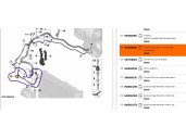 Recambio de tubos aire acondicionado para mini mini countryman (f60) cooper referencia OEM IAM 64539869633 64539869633 