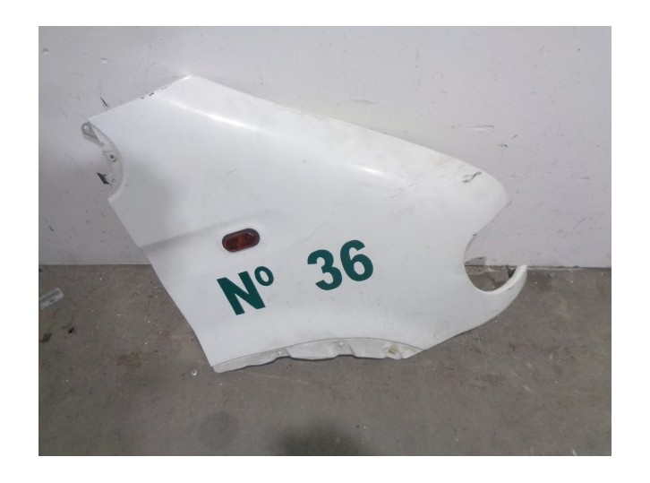 Replacement front right fender for Opel Movano 1.9 CDTi cat (F9Q-772) OEM IAM reference 4501756 WHITE LABELED 