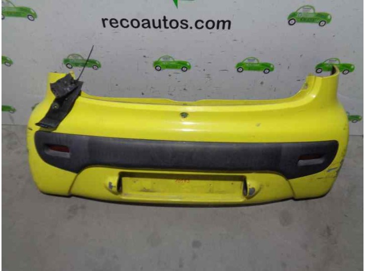 Recambio de paragolpes trasero para peugeot 107 1.0 cat (384f) referencia OEM IAM AMARILLO 5 PUERTAS