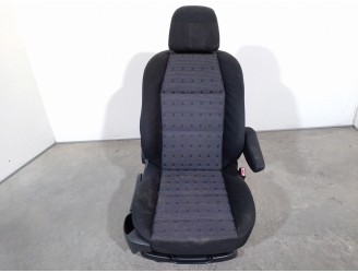 Recambio de asiento delantero derecho para peugeot 307 break / sw (s1) sw pack referencia OEM IAM 4862714 TELA NEGRA 5 PUERTAS
