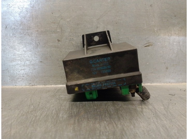 Recambio de caja precalentamiento para peugeot 406 berlina (s1/s2) 2.0 hdi referencia OEM IAM 9619039780 735068 G . CARTIER