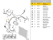 Recambio de tubos aire acondicionado para peugeot 207 sw (wk_) 1.4 16v referencia OEM IAM 6477G2 6477G2 