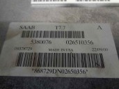Replacement engine ECU for Saab 9-5 Berlina 2.3 CAT OEM IAM reference 5380076 026510356 