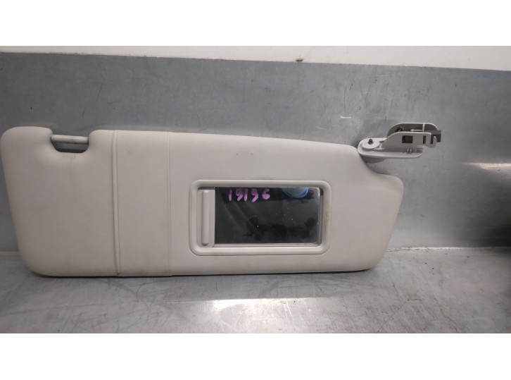 Replacement sun visor right for Audi A3 (8P) 1.9 TDI OEM IAM reference 8P0857552 
